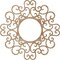 Ekena Millwork Reims Wood Fretwork Pierced Ceiling Medallion, Red Oak, 32"OD x 12 1/4"ID x 3/8"T CMWP32X32X0375RERO - alternate 4